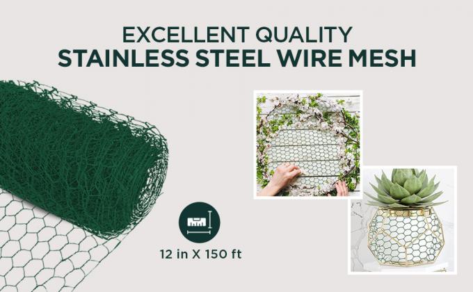 Wire, Steel Wire Mesh Roll, Versatile And Durable Garden Netting, Essential Galvanized PVC-Coated Hexagonal Chicken Wire Mesh Low Price Bulk Poultry Farm Roll Wire Welded Wire Mesh Processing Service 0