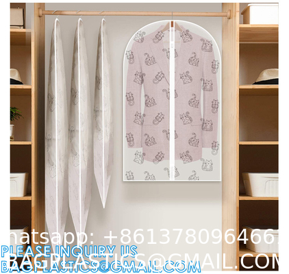Custom Garment Bags For Children Folding Waterproof Carry On Garment Storage Bag RPET