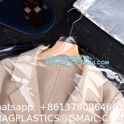 Dry Cleaner Bags, Clothing Protector Covers Dustproof Clothing Dust Cover Laundry Travel Clothes Storage