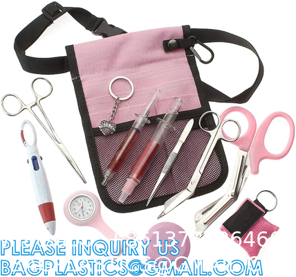 Waist Pack Nurse Pouch For Women Men, Nurse Tool Belt Nurses Bag, Utility Storage, Medical Gear Pockets