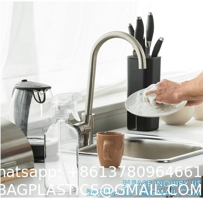 Spray Bottles, Refillable Bottle, Trigger Spray Bottle 150ml 200ml 250ml 300ml 500ml Plants Water Cleaning
