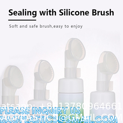 Fast Delivery Cosmetic Packaging 30ml 50ml 100ml 150ml Plastic Pet Foam Mousse Bottle With Liquid Soap Pump