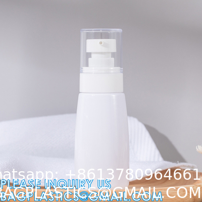 Trigger Spray bottle, Skincare PET Bottle Cosmetic Packaging 60ml 80ml Pump Empty Spray Bottle Pump Bottle