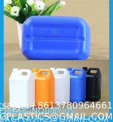 1L 2L 2.5L 3L 4L 5L 6L 10L Plastic Barrel Jerry Can For Oil Chemical Water Storage Chemical Jug Container