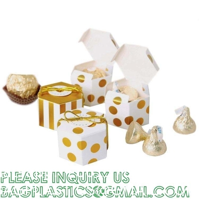 Rectangle Drawer Kraft Boxes Small Cardboard Present Packaging Boxes For Party Favor Treats, Candy And Jewelry Crafts