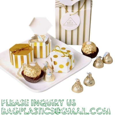 Rectangle Drawer Kraft Boxes Small Cardboard Present Packaging Boxes For Party Favor Treats, Candy And Jewelry Crafts