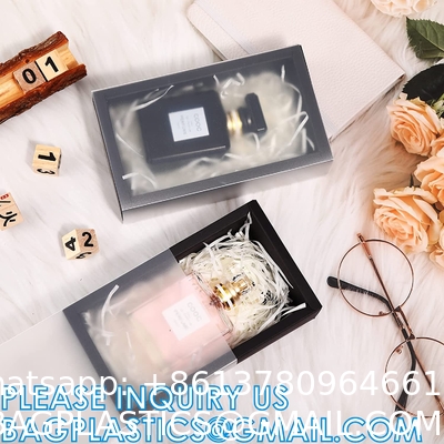Rectangle Drawer Kraft Boxes Small Cardboard Present Packaging Boxes For Party Favor Treats, Candy And Jewelry Crafts
