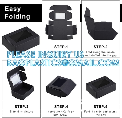 Rectangle Drawer Kraft Boxes Small Cardboard Present Packaging Boxes For Party Favor Treats, Candy And Jewelry Crafts