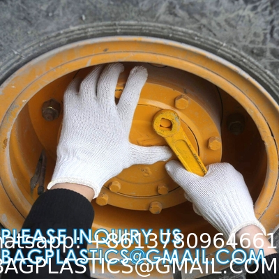 Wear-Resistant Cotton Yarn Knitted Working Protective Gloves Painter Mechanic Industrial Warehouse Gardening Constru