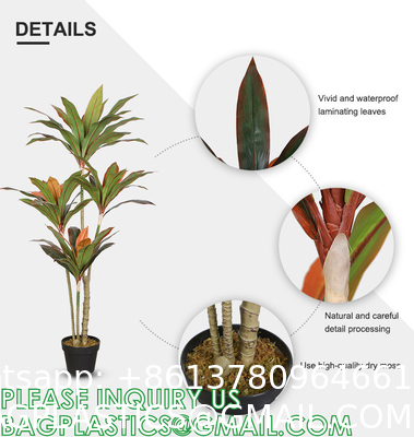 Artificial Agave Plant Potted Plants, Artificial Plant Perfect for Home Office Indoor Decoration