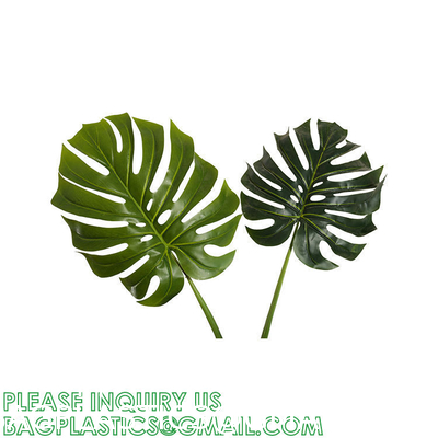 Artificial Monstera Deliciosa Plant, 5ft Potted Faux Tree with 15 Verdant Fake Leaves, Swiss Cheese Plant for Home