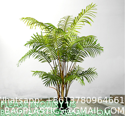 Gorgeous Cycas Revoluta Sago Palm Tree Artificial Plant with Nursery Pot, Feel Real Technology, 28 Long & Giant