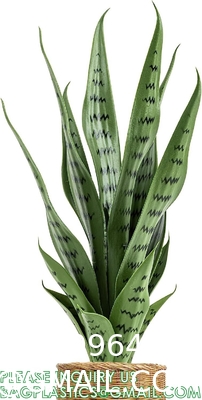Artificial Snake Plant 26 inches Fake Sansevieria Artificial Potted Plants for Indoor and Outdoor, Home, Office