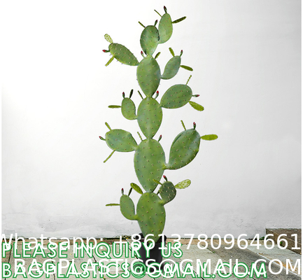 Artificial Succulent Plants - Realistic Artificial Flowering Cactus, Fake Succulent Plant Decor for Home Office