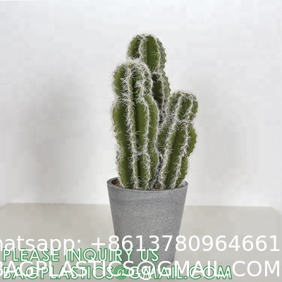 Pear Cactus Artificial Cactus Fake Big Cacti Pick Tall Faux Bunny Ear Plants for Home Garden Office Store Decor