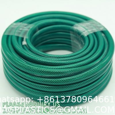 PVC All Weather Garden Hose 50m 3/4'' 4 Layers PVC Heavy Duty Garden Hose Flexible High Pressure Water Hose