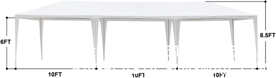 Outdoor Wedding Party Tent Camping Shelter Gazebo Canopy Removable Sidewalls Easy Set Gazebo BBQ Pavilion Canopy