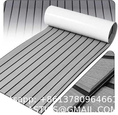 Flooring EVA Foam Decking Sheet, Faux Teak Decking Mat for Boat Yacht Marine Floor Carpet/Swimming Pool Flooring