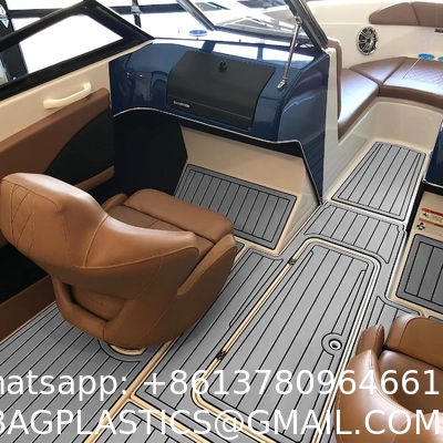 Flooring EVA Foam Decking Sheet, Faux Teak Decking Mat for Boat Yacht Marine Floor Carpet/Swimming Pool Flooring