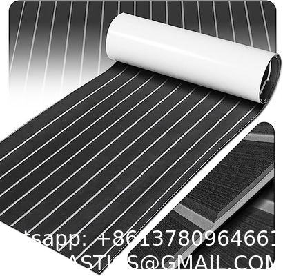 Flooring EVA Foam Decking Sheet, Faux Teak Decking Mat for Boat Yacht Marine Floor Carpet/Swimming Pool Flooring
