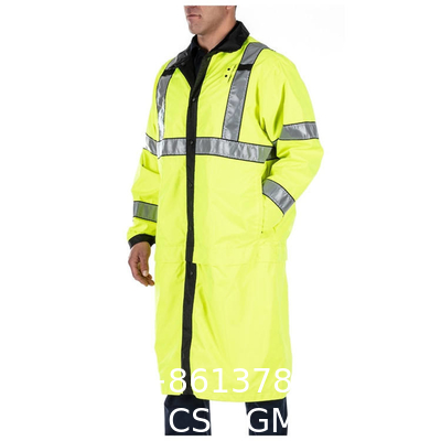 Long Raincoat, Men Rainwear, Motorcycle Riding Recycle Non-disposable Durable Rain Gear Ponchos Raincoats, thick suit