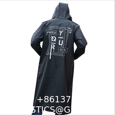 Long Raincoat, Men Rainwear, Motorcycle Riding Recycle Non-disposable Durable Rain Gear Ponchos Raincoats, thick suit