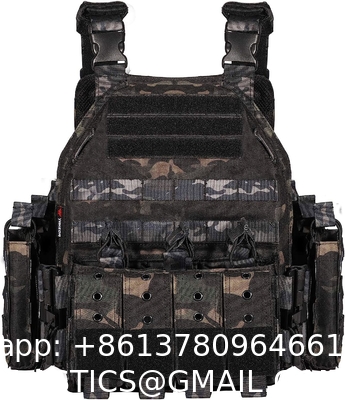 Sports Vest Equipment Security Vest Training Vest Adjustable Lightweight Vest for Law Enforcement Guard Hunting