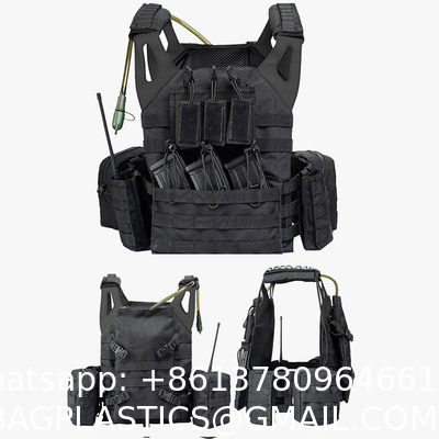 Outdoor Sports Training Men'S Heavy Duty 600d Camouflage Molle Board Vest Tactical Vest