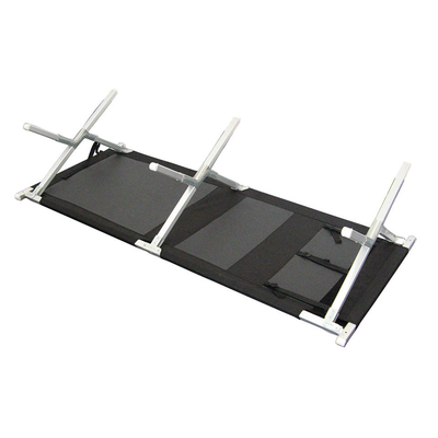 Folding Metal Bunk Cot Steel Frame Sleep Adjustable Foldable Portable Single Outdoor Camping Bed