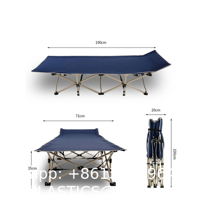 Lightweight Portable Outdoor Products Camping Foldable Comfortable Single Bed Portable Sleeping Cot Camp Office