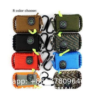 Emergency Survival Kit, First Aid Kit Professional Survival Gear Tool with IFAK Molle System Compatible Bag, Gift