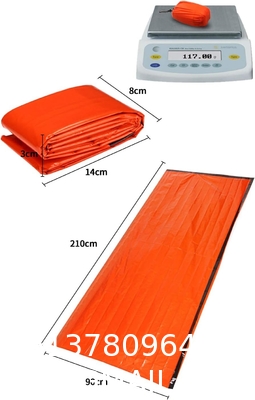 Emergency Sleeping Bag 2 Pack Lightweight Survival Sleeping Bags Thermal Sack Portable Emergency Blanket Campin