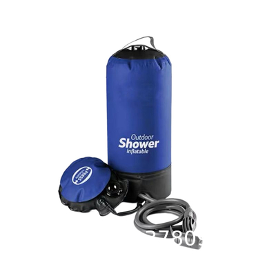 Outdoors Camping Hiking Pressure Shower Hiking Gear Portable Shower Bag, Travel Shower, Pump Pressure Inflatable