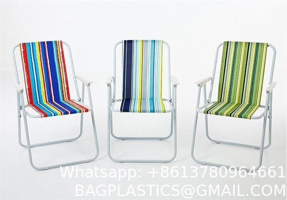 Lawn Beach Chair, Portable Aluminum Dual-Purpose 5-Position Adjustable Durable Folding Beach Chair