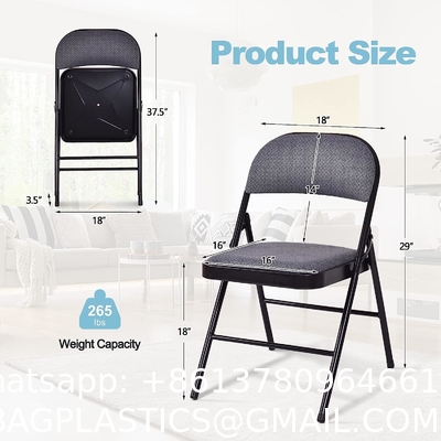 Wholesale Folding Portable Pp Plastic Metallic Frame Dinning Chair Plastic Chairs For Events