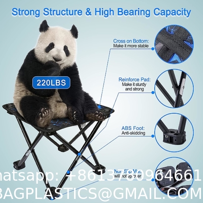 Camping Stool Portable Stool Portable Chair Mini Foldable Stool Fishing Stool for Adults Fishing Hiking Gardenin