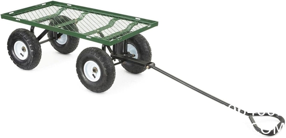 Outdoor Garden Heavy Duty Utility Portable Large Capacity Camping Collapsible Wagon Cart With All-Terrain Wheels