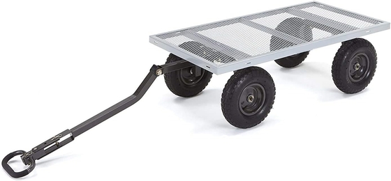 Outdoor Garden Heavy Duty Utility Portable Large Capacity Camping Collapsible Wagon Cart With All-Terrain Wheels