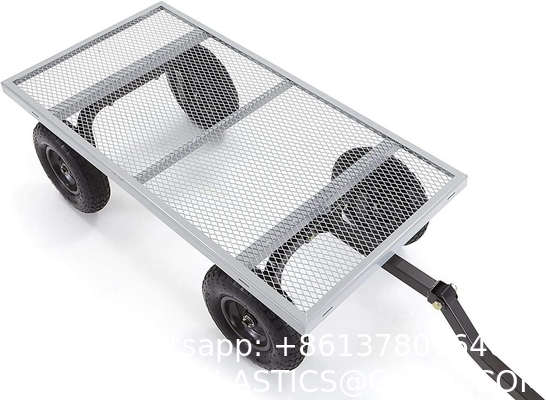 Outdoor Garden Heavy Duty Utility Portable Large Capacity Camping Collapsible Wagon Cart With All-Terrain Wheels