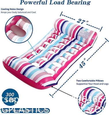 Inflatable Tanning Pool Lounger Float, Sun Tan Tub Sunbathing Raft Floatie Toys Water Filled Tanning Bed Mat