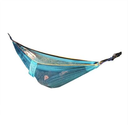 Camping Hammock with Mosquito Net, Hammocks with 13ft Tree Straps Carabiners, Automatic Quick Open Outdoor