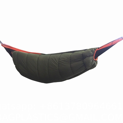 Camping Hammock with Mosquito Net, Hammocks with 13ft Tree Straps Carabiners, Automatic Quick Open Outdoor