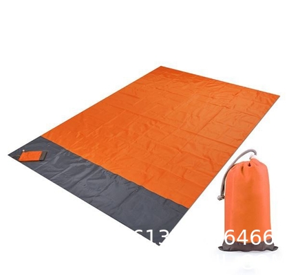Camping Picnic Mat, Beach Blanket 78''×81'' 4-7 Adults Oversized Lightweight Waterproof Sandproof Large Picnic Mat
