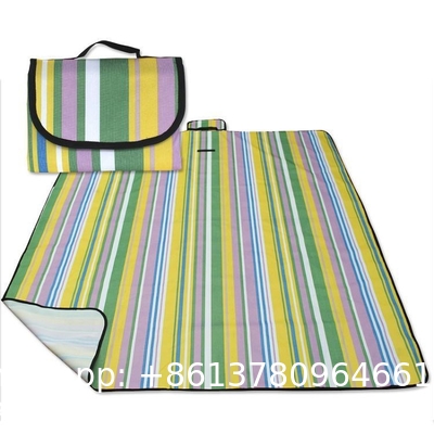 Camping Picnic Mat, Beach Blanket 78''×81'' 4-7 Adults Oversized Lightweight Waterproof Sandproof Large Picnic Mat