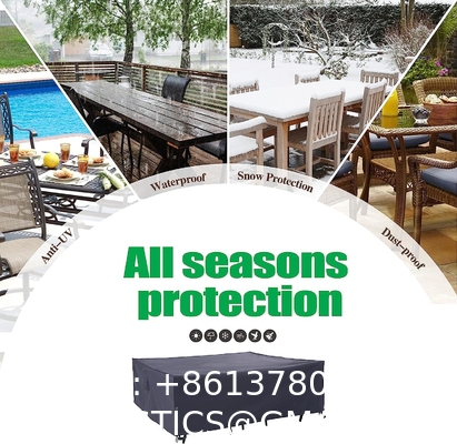 Outdoors Heavy Duty Waterproof Anti-UV Extra Large Patio Furniture/Sectional Sofa Cover,140"x86"