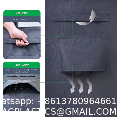 Outdoors Heavy Duty Waterproof Anti-UV Extra Large Patio Furniture/Sectional Sofa Cover,140"x86"