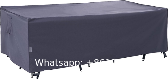 Outdoors Heavy Duty Waterproof Anti-UV Extra Large Patio Furniture/Sectional Sofa Cover,140"x86"