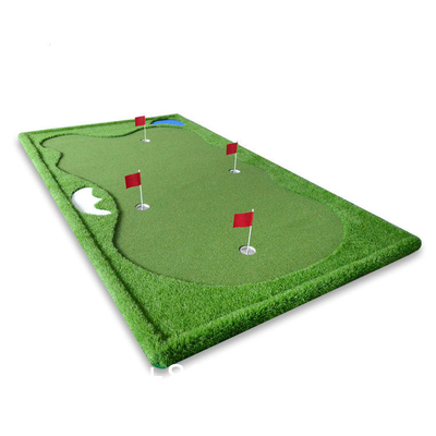 Factory OEM Portable Golf Putting Green Golf Mat Putting Anti-Water Rubber Mat For Mini Golf Course Use