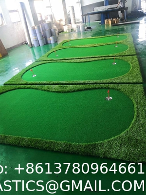 Factory OEM Portable Golf Putting Green Golf Mat Putting Anti-Water Rubber Mat For Mini Golf Course Use
