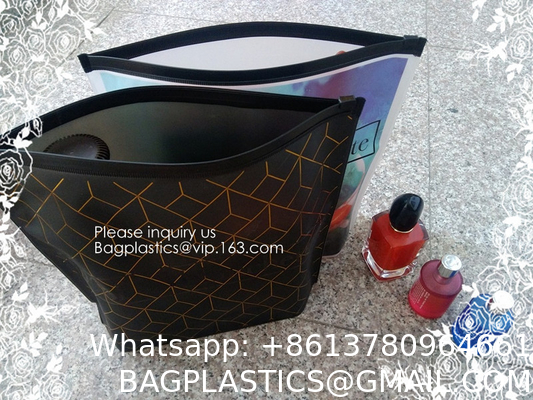 Makeup Bag Organizer Pouches Small PVC Transparent Waterproof Makeup Bag Cosmetic Organizer Bag with Zipper